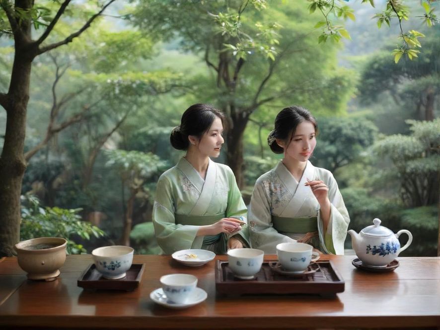品茶茶社的温馨氛围展示