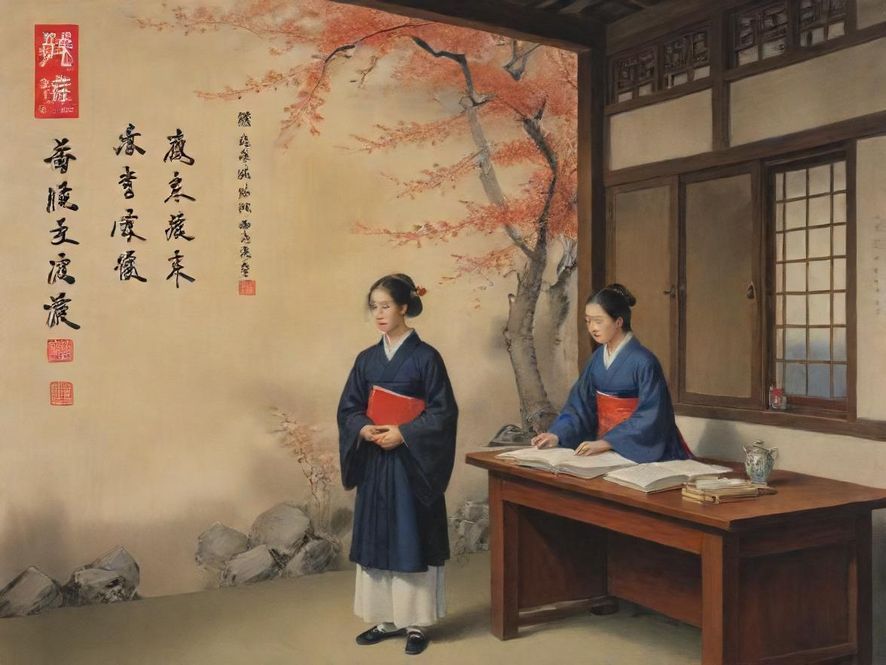 一名广州大学生在阳光明媚的咖啡馆里，微笑着认真地制作咖啡，展现出积极向上的兼职生活。