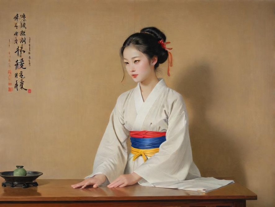 学员在家中通过花社区老师开课网址学习绘画