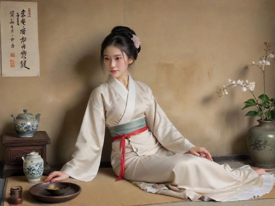 一位女士在私密空间中享受休闲时光,体现了高品质的私人体验